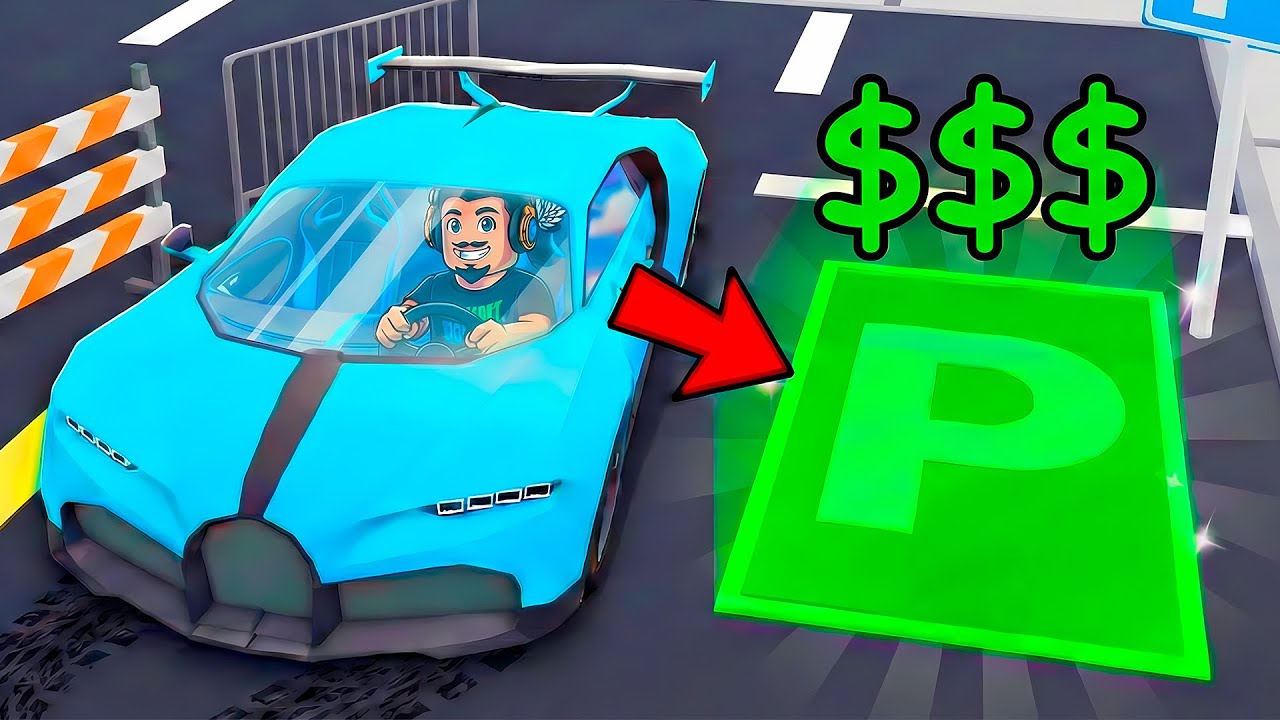 🚗 ESTACIONEI CARROS para GANHAR DINHEIRO no ROBLOX!! | Estacione um carro🅿️ - ROBLOX