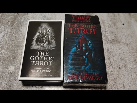 THE GOTHIC TAROT BY JOSEPH VARGO ГОТИЧЕСКОЕ ТАРО ДЖОЗЕФА ВАРГО🦇🦇🦇