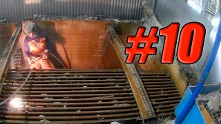 резка мусоросжигательного котла, 1500 тонн !!! часть 10 Incinerator, cutting, 1500 tons !!! part 10