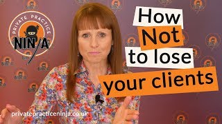 How To Make Sure You Don't Lose Patients In Private Practice