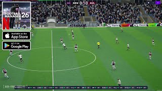 رسميا اول تجربة للعبة Football Manager 2026 الاصلية والجديدة على هواتف الاندرويد والايفون الجزء 1 screenshot 3