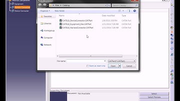 CATIA V5   Creating a Part Catalog