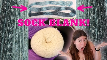 Dyepot Weekly #315 Dyeing a DIY Sock Blank Doughnut; KnitPicks Galileo 50/50 Merino/ Bamboo Viscose