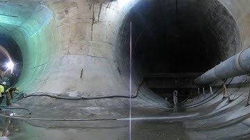 Tunnel Connection Final Inspection.