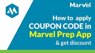 How to apply Coupon code in Marvel Prep App | avail discount screenshot 1
