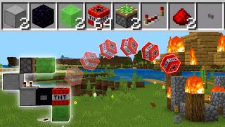 🦅 Minecraft Bedrock: Tnt Cannon Tutorial!