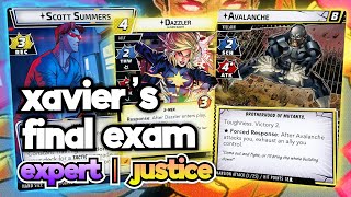 Xavier's Final Exam - Scott Summers Justice vs. Mansion Attack - Expert - Marvel Champions