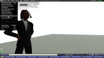 Adventures in Second Life / Episode 10 / User Interface - The Menu Part 1
