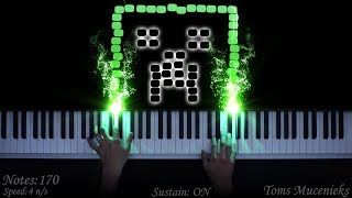 Video thumbnail of "3 Most Popular Minecraft Piano Themes"