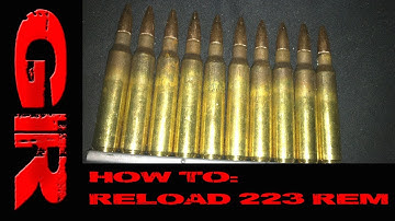 How To #6: Reload 223 Remington/5.56x45mm NATO