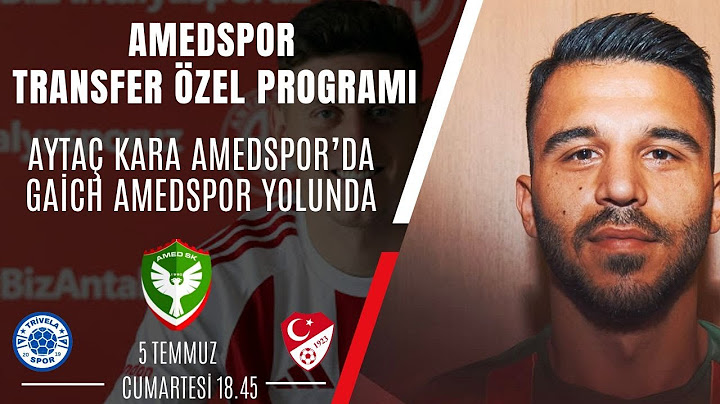 Amedspor Transfer Özel Programı! Yeni Teknik Adam Mehmet Altıparmak! Aytaç Kara Amedspor'da!