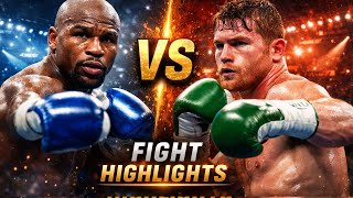 Floyd Mayweather vs Canelo Alvarez | Masterclass vs Power | Boxing Fight Highlights HD