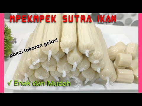 Cara Membuat Pempek Sutra Dari Ikan Giling