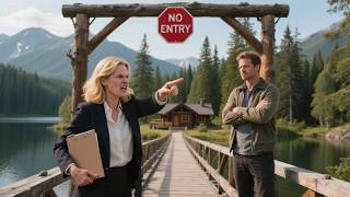 HOA Blocked My Cabin Access  She Had No Idea I Own the Only Bridge In