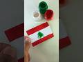 رسم علم لبنان لبنان رسم Shortvideo اكسبلور Lebanon Flags 