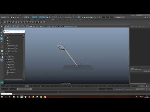 Dynamic FK Control, Script with Python in Maya