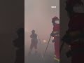 Un INCENDIO en TAMARITE de LITERA (HUESCA) avanza con un balance DEVASTADOR