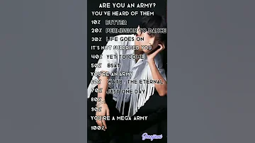 Are you an Army? || BTS quiz 💖