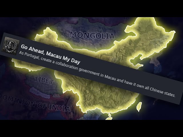 The Macau Achievement DID NOT Make My Day (HOI4)