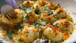 I have never eaten such delicious eggs! The best recipe ever! Fast, cheap and tasty.