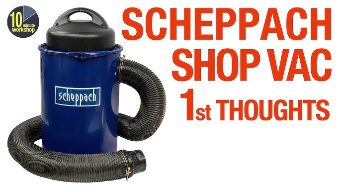 Scheppach HD2P 3-in-1 Extractor Vac & Inflator - YouTube