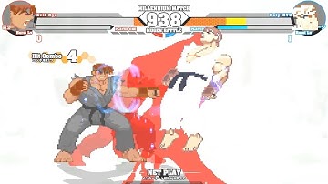 Mugen 1.1 beta - Evil Ryu vs. Holy Ryu