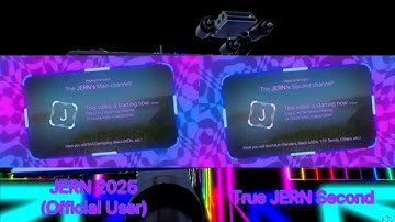 The New Intro JERN 2025 (Official User) vs True JERN Second [New JERN Style Watermark]
