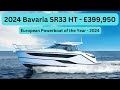 Boat tour  bavaria sr33 ht  399950  great open plan interior layout
