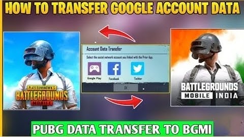 Transfer Data From PUBG Global To BGMI of Google play store account ||#BGMI #PUBG #DataTranferBGMI