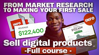 Digital Products = $100k Full Course On How To Create and Sell Digital Products