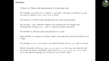 Built-in Types of Data