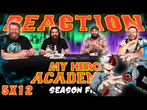My Hero Academia 5x12 REACTION!! "The New Power and All For One"
