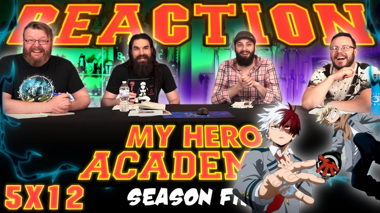 My Hero Academia 5x12 REACTION!! "The New Power and All For One" - YouTube