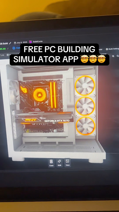 FREE PC BUILDING SIMULATOR APP #pcbuild #gamingpc #pcbuilding #pcmasterrace