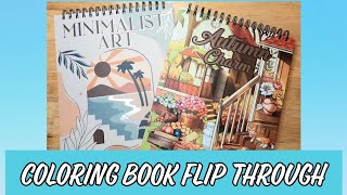 Flipthrough of Two Coloring Books From Southern Lotus Extremely Thick Paper