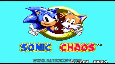 Sonic the Hedgehog Chaos (Sega Master System) - RetroCopy Intro