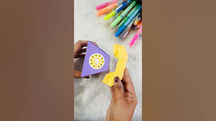 DIY Paper Telephone 😱 #crafteraditi #shorts #papercraft #handmade #diy @CrafterAditi