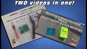Building a Railroad Part 3, Tortoise switch machines and DCC decoder install.