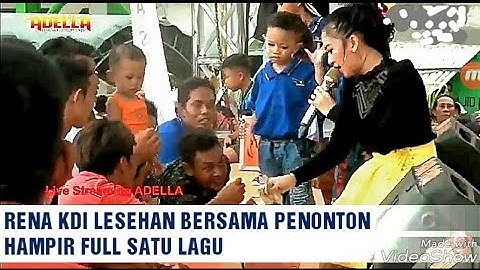 Rena Movies KDI. Buta Tuli. Bersama ADELLA Live Karangmangu Sarang Rembang