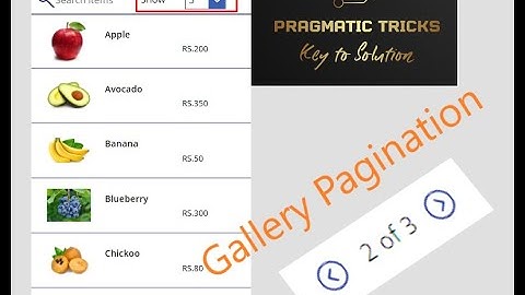 Power Apps - Canvas App Gallery Pagination