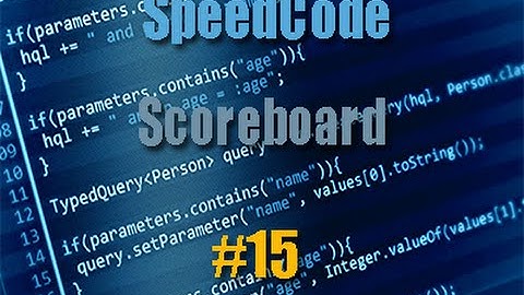 SpeedCode #15 » Scoreboard básica com source code (+16 Caracteres)