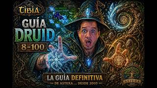 DRUID GUIDE TO LEVEL UP FROM 8-100 TIBIA 2026.