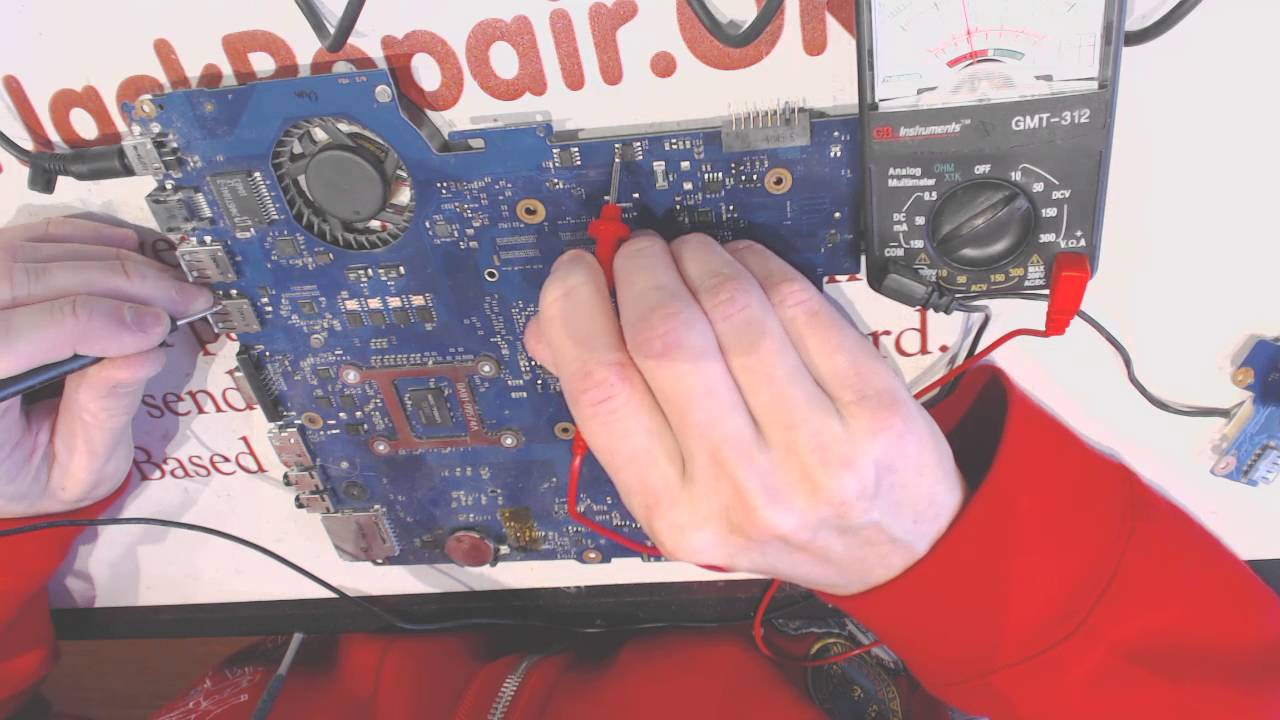 How to repair a Samsung rv511 broken dc power jack socket input port on laptop