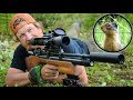 Air Rifle Hunting Ground Squirrels Catch & Cook Day 12 of 30 Day Survival Challenge Canadian Rockies