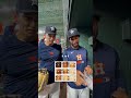We take our toast very seriously around here. 😂 #HoustonAstros #MLB #Baseball #Sports #Athletes