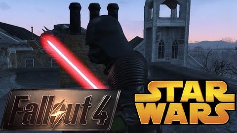 Fallout 4 Star Wars Mod - Fallout 4 Mods Highlight Darth Vader Mod
