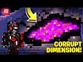CORRUPT STEVE CREATED THE CORRUPT DIMENSION! (Scary Survival EP40)