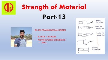 SoM Part 13.1 - Bars in series and parallel Theory and Numerical