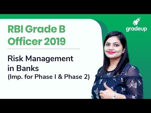 RBI Grade B Officer 2019 | Risk Management in Banking Sector