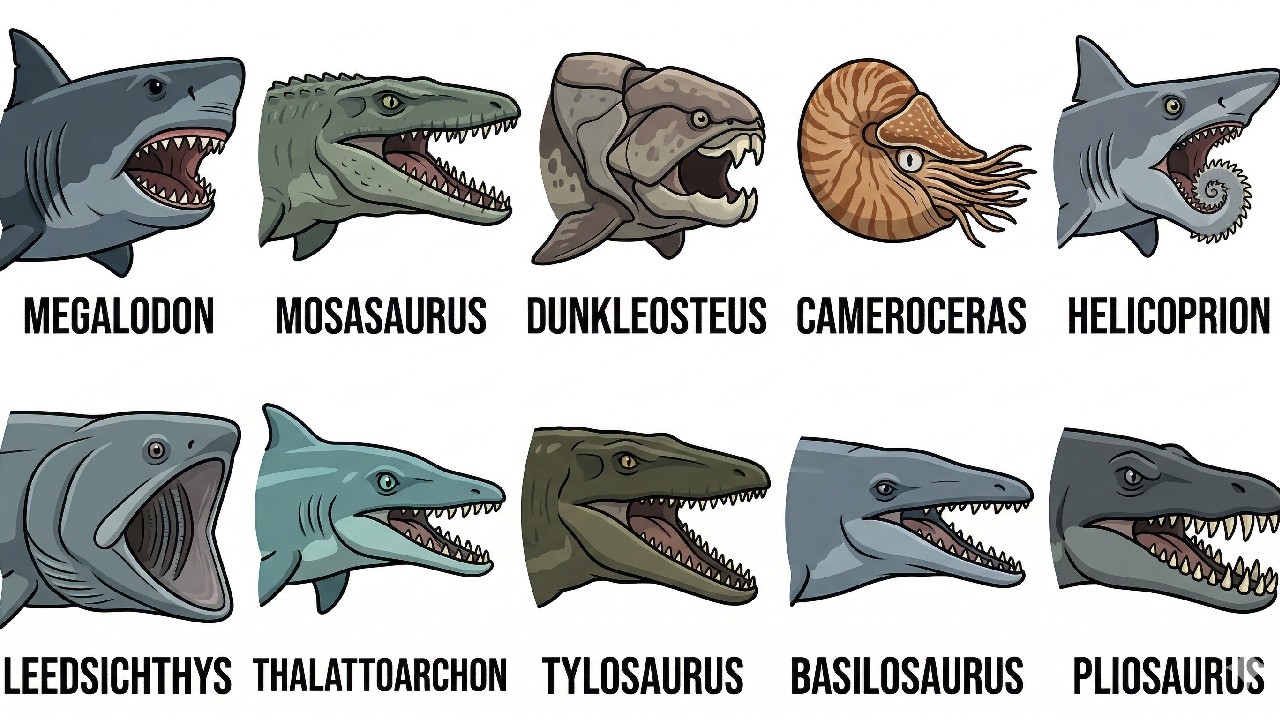 Every Extinct Ocean Predators Explained in 20 Minutes - YouTube